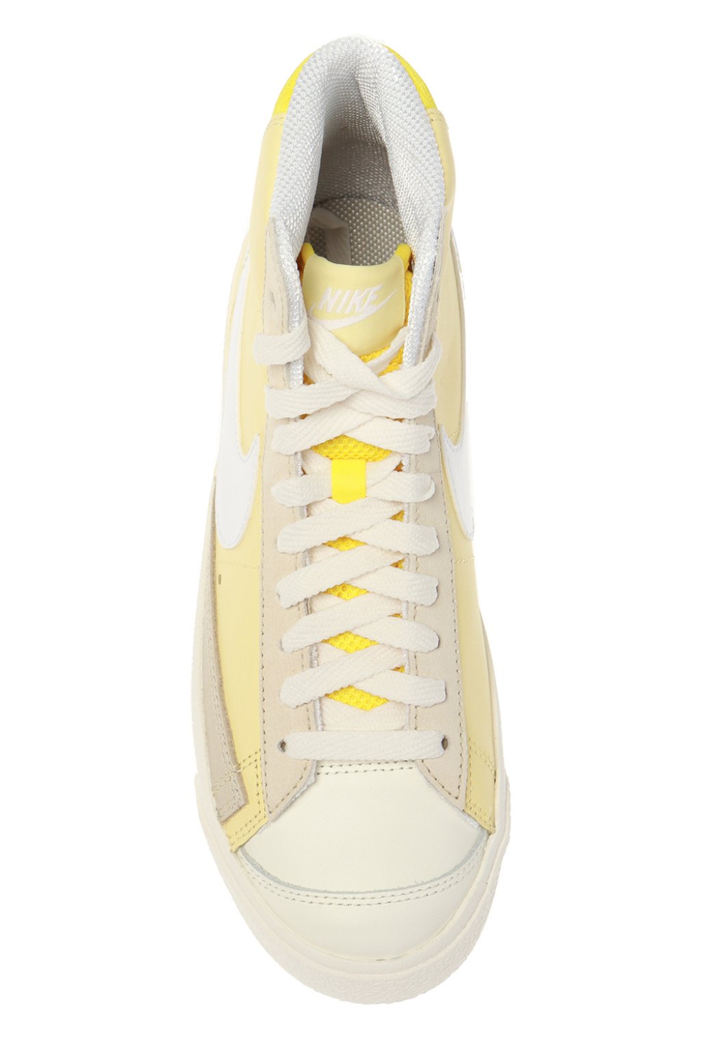 Nike blazer trainers outlet in white and yellow